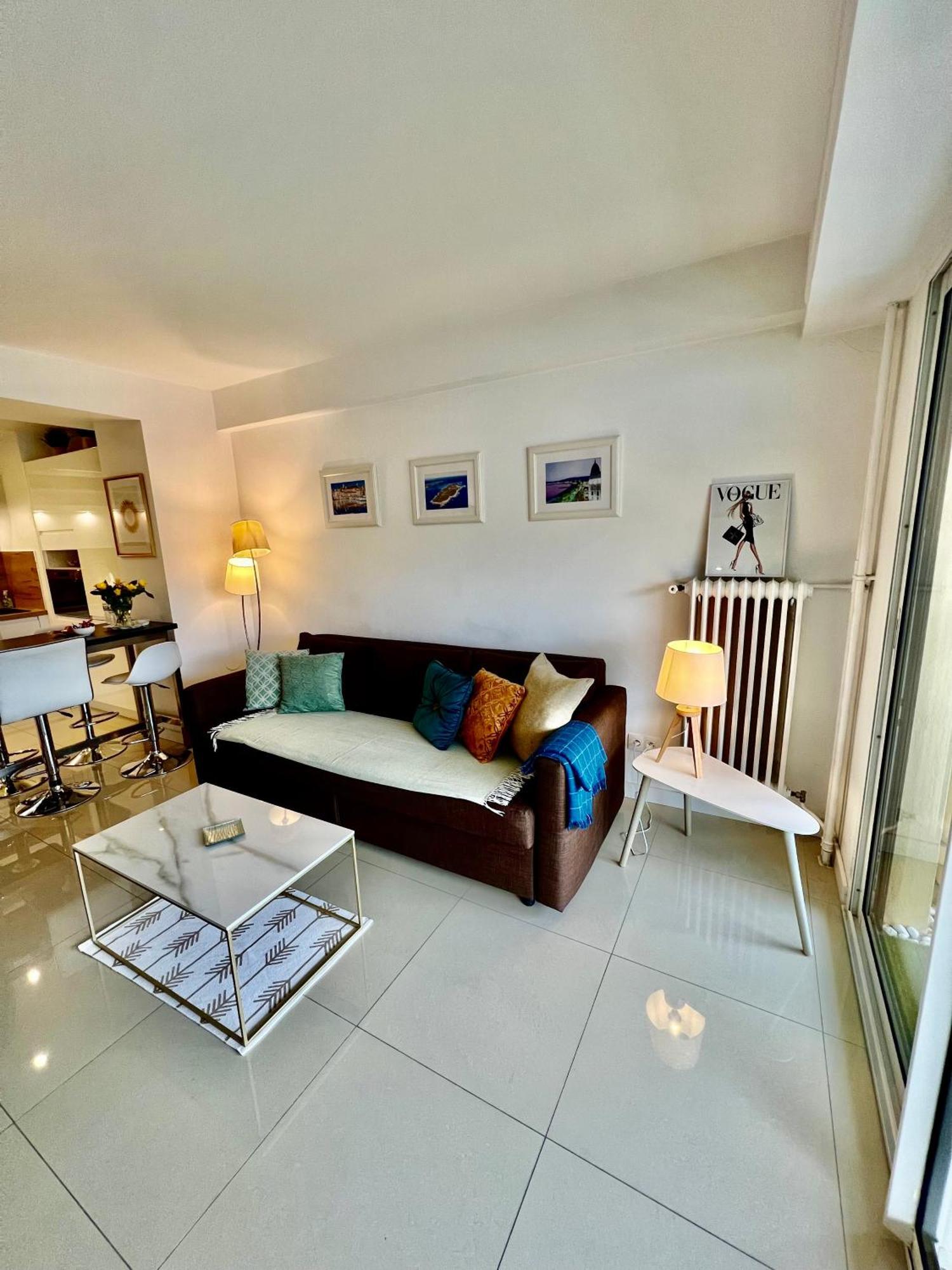 Appartement Cosy Calme Central-Terrasse Proche Palais Канны Экстерьер фото