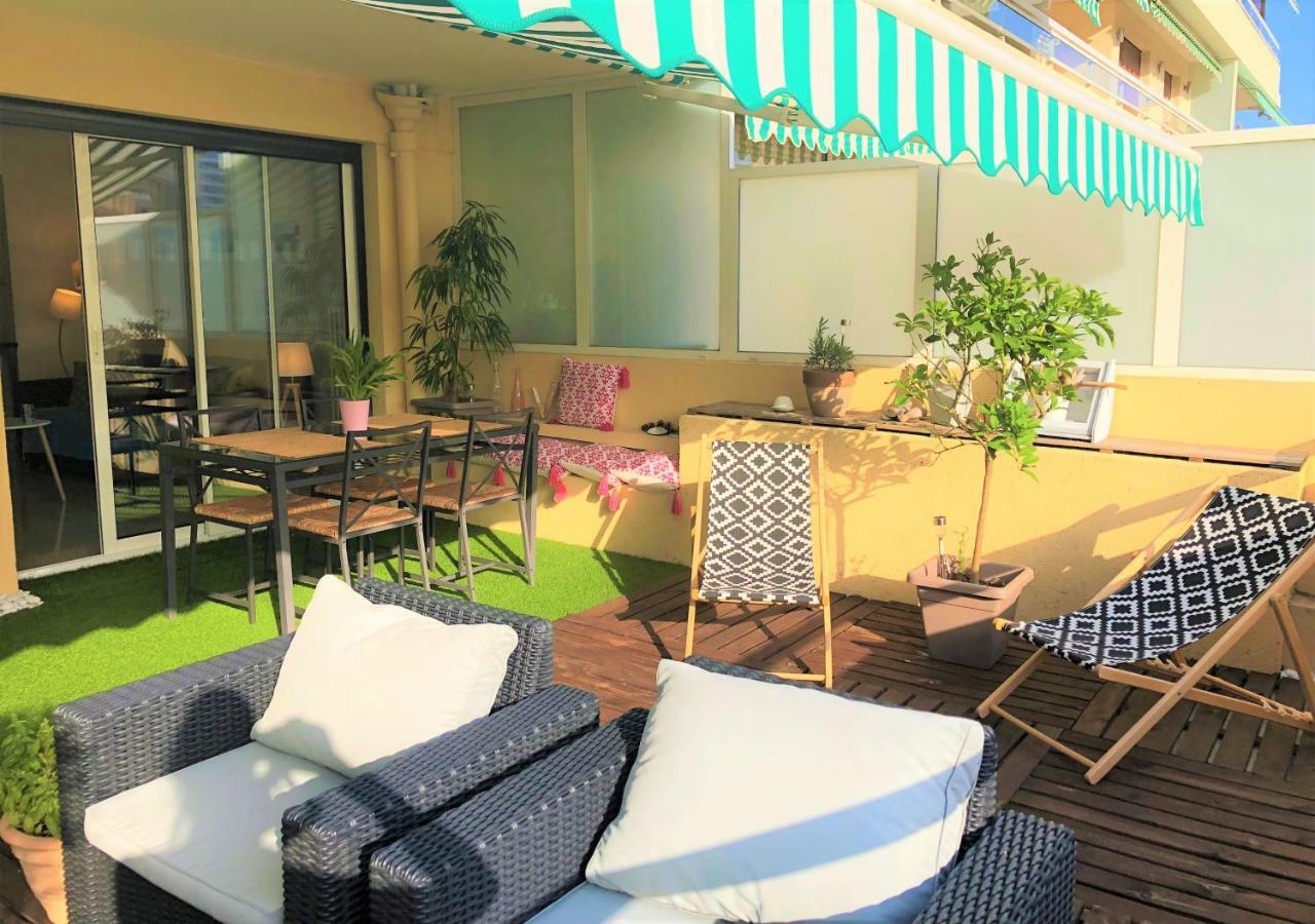 Appartement Cosy Calme Central-Terrasse Proche Palais Канны Экстерьер фото