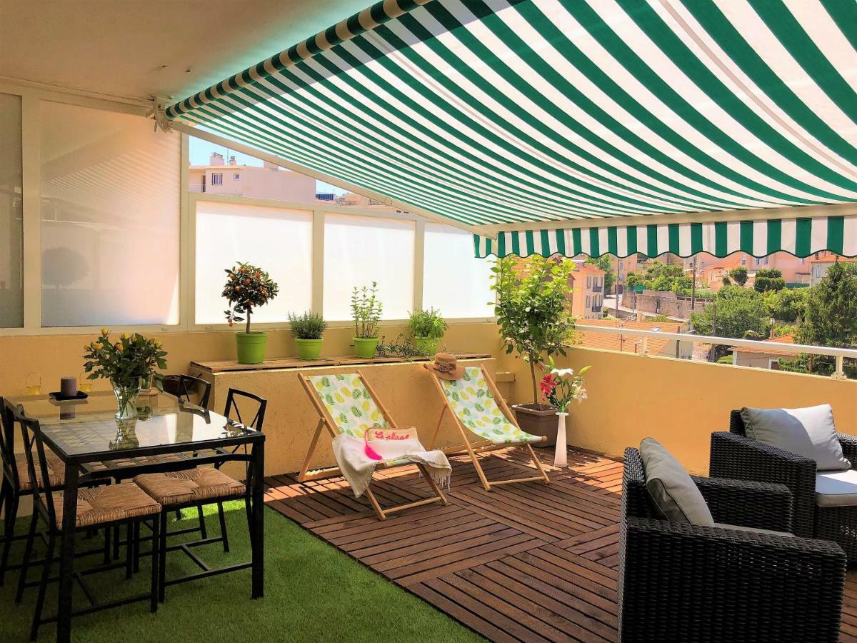 Appartement Cosy Calme Central-Terrasse Proche Palais Канны Экстерьер фото