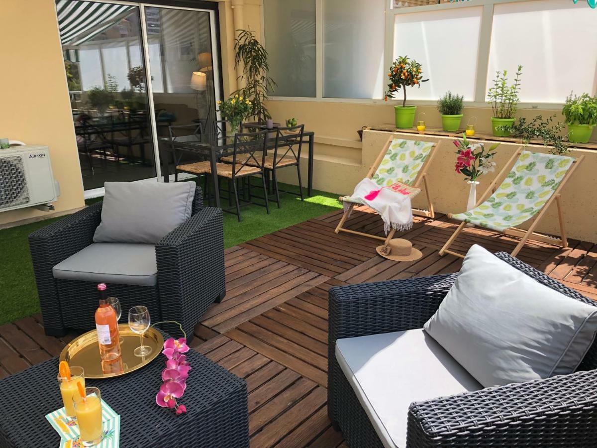 Appartement Cosy Calme Central-Terrasse Proche Palais Канны Экстерьер фото